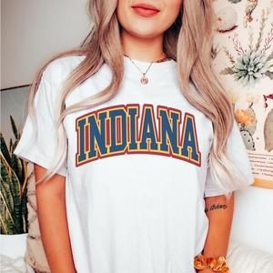 Vintage Indiana Basketball Shirt Fever Basketball Tshirt Retro T-Shirt